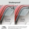 Protectores de lluvia extra duraderos para Nissan Rogue - Image 4