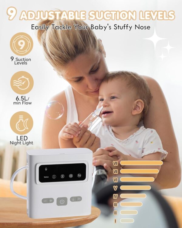Aspirador nasal eléctrico para bebés - Image 5