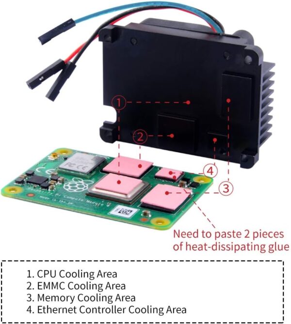 Raspberry Pi Módulo de cómputo 4 - Image 5