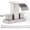 Grifo de lavabo de baño en cascada - Image 2