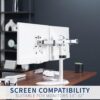 Soporte para monitor LCD de doble monitor - Image 9