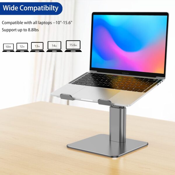 Soporte ergonómico ajustable para laptop