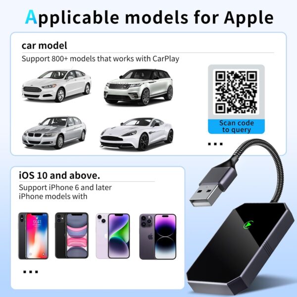 Adaptador inalámbrico Carplay - Image 4