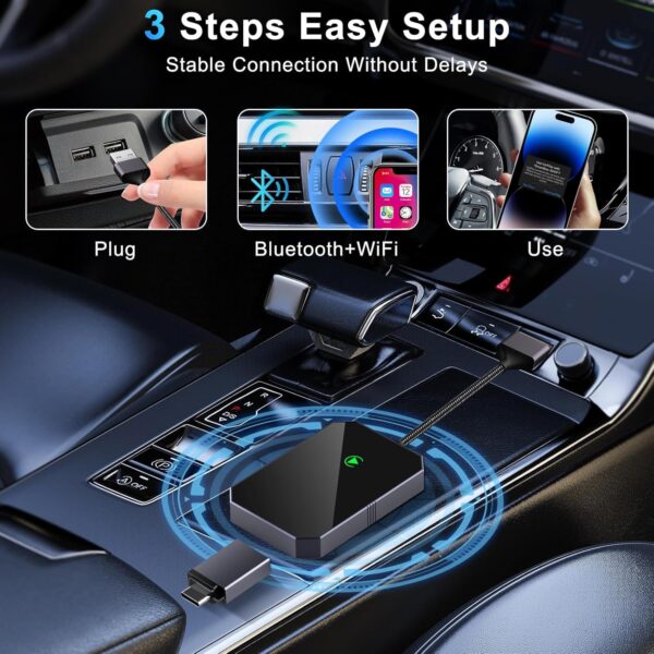 Adaptador inalámbrico Carplay - Image 8