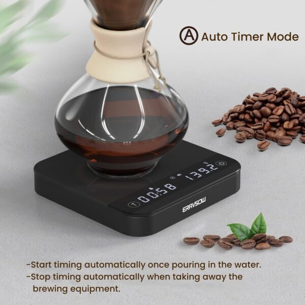 Mini báscula de café con temporizador automático - Image 7