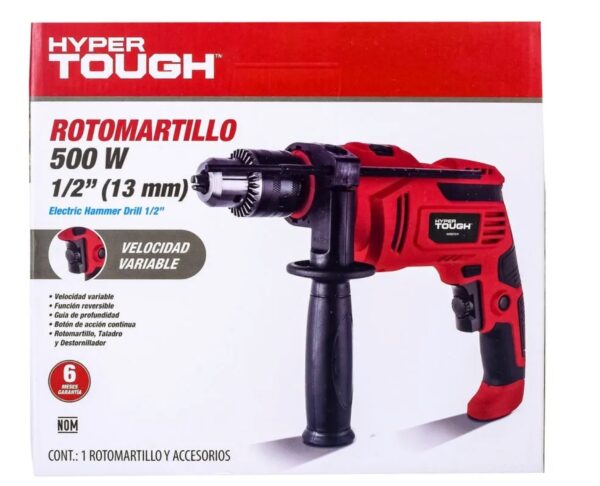 Taladro Hyper Tough Rotomartillo 500W - Image 2