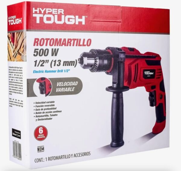 Taladro Hyper Tough Rotomartillo 500W - Image 4
