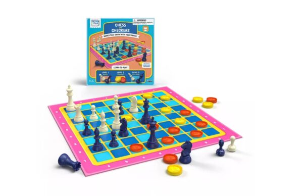 Juego de damas y ajedrez de Family First Games