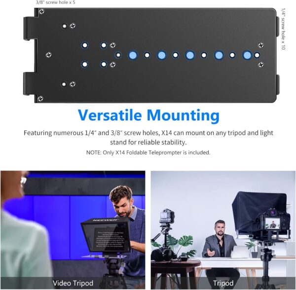 Teleprompter X14 de NEEWER y aplicación - Image 9