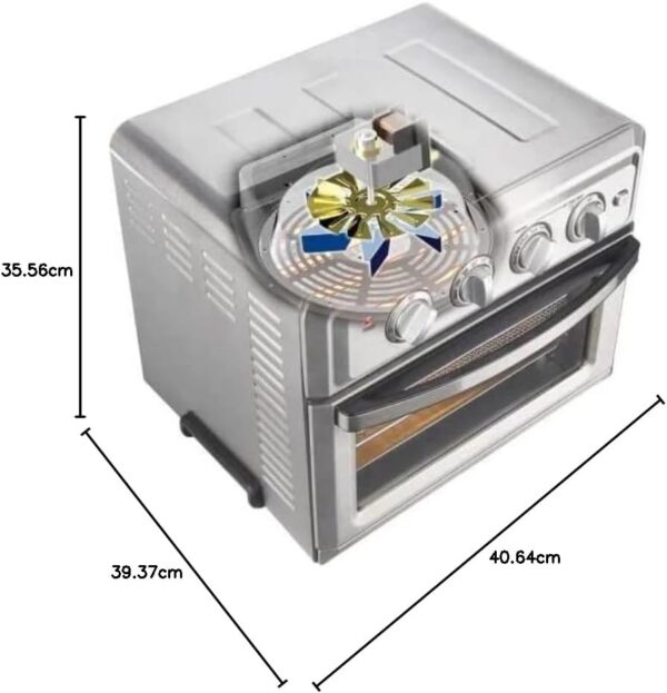 Freidora de aire + horno tostador de convección de Cuisinart - Image 11