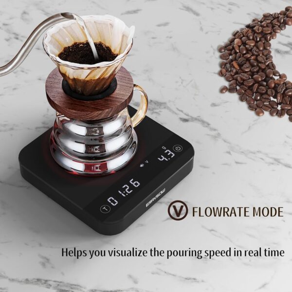 Mini báscula de café con temporizador automático - Image 8