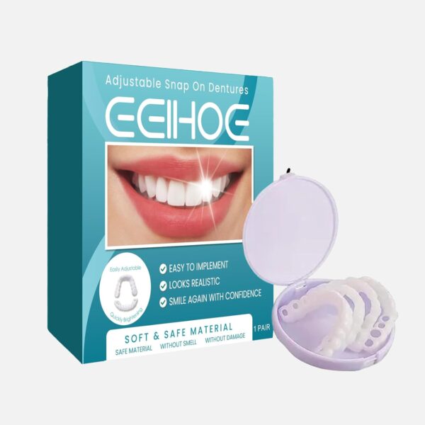 1 par de prótesis dentales ajustables con clip - Image 2