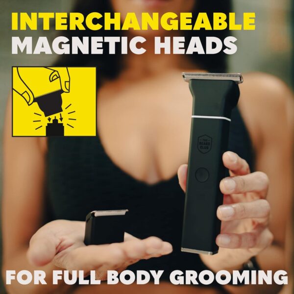 Recortadora de barba para hombre y recortadora de cuerpo hombre mujer - Image 4