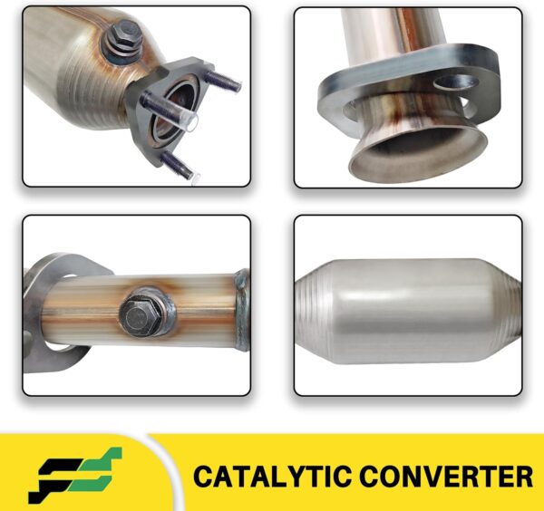 Convertidor catalítico FortunaFlow compatible con Honda CR-V CRV 1997-2001 2.0L - Image 4