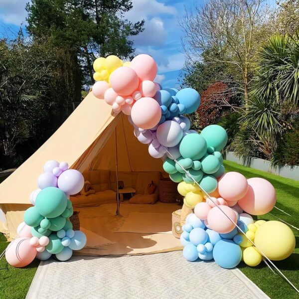 Kit de soporte para arco de globos con base de 8.2 pies y 5 pies - Image 6