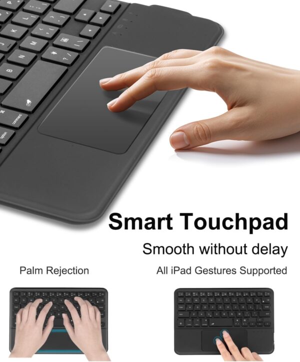 Funda con teclado trackpad para iPad mini 7ª (A17 Pro, 2024)/6ª generación de 8.3 pulgadas - Image 3